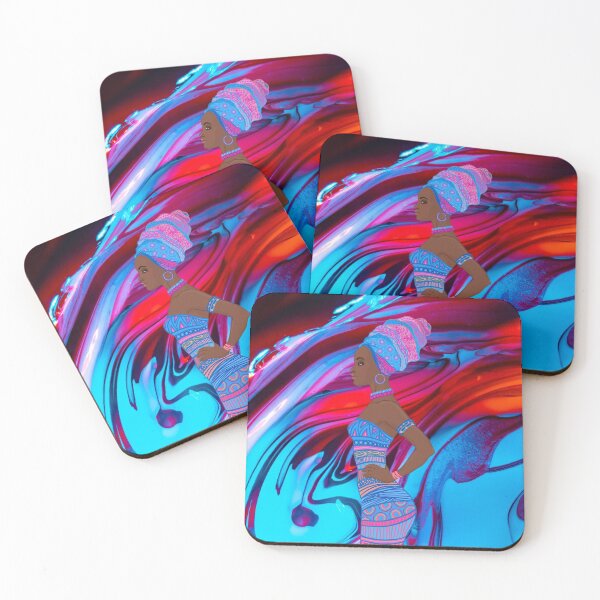 Item preview, African Woman Color Splash  designed and sold by LaceRenee.