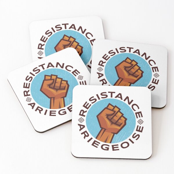 Item preview, RÉSISTANCE ARIEGEOISE, Ariege slogan, dicton Ariège. designed and sold by REDPRINT Studio.