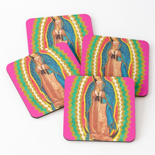 Item preview, The Virgin Of Guadalupe, Flag of Mexico, Mexican Rose designed and sold by vagonart.
