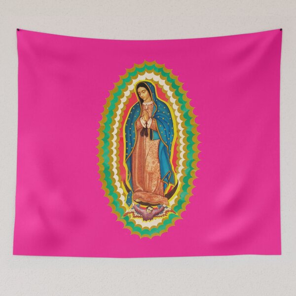 Item preview, The Virgin Of Guadalupe, Flag of Mexico, Mexican Rose designed and sold by vagonart.