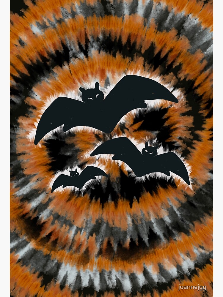 Orange/Black Tiger Stripe Tie-Dye T-Shirt - American Greyhound