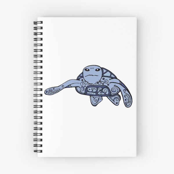 Item preview, Loggerhead Sea Turtle - Blue designed and sold by ASparkofMadness.
