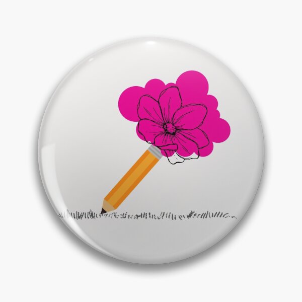 Artikelvorschau, Bleistift verwandelt sich in eine Blume entworfen und verkauft von GeoTeasters.