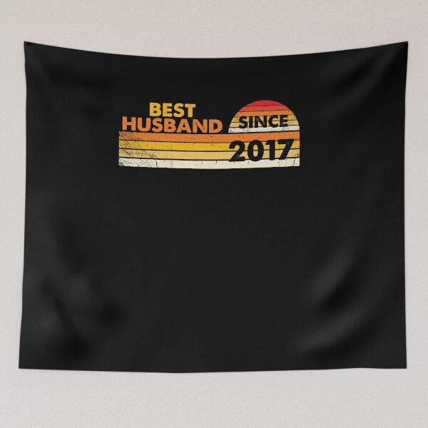 Item preview, Best Husband Since 2017 Wedding Anniversary designed and sold by RasytaStore.