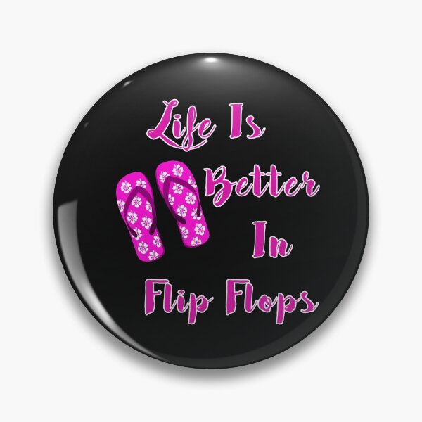 Item preview, Life Is Better In Flip Flops Design  designed and sold by Angela Mello.