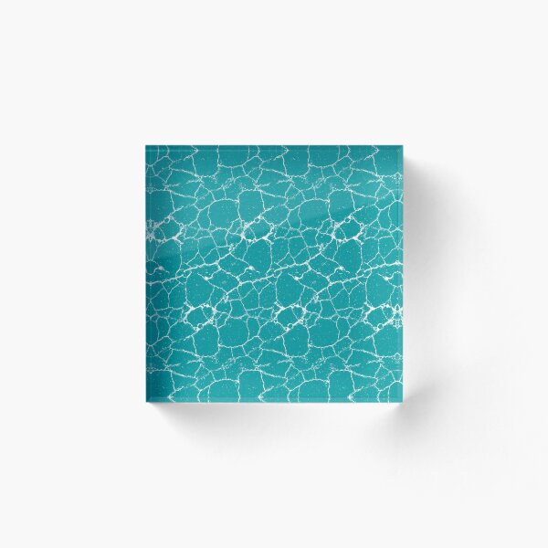 Item preview, Turquoise Blue Marble Pattern designed and sold by bubblyshades.