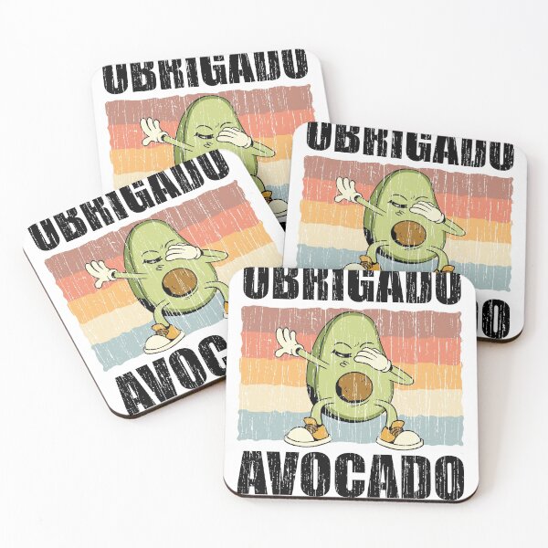 Item preview, National Avocado Day Design Obrigado Avocado designed and sold by justjonboy.