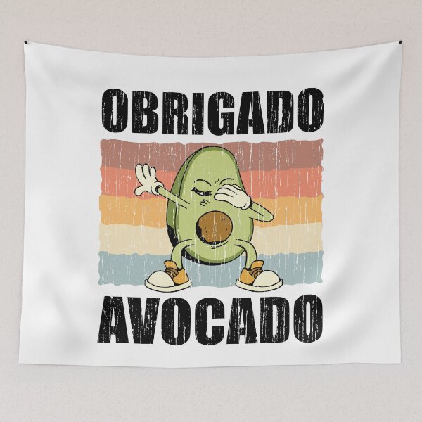 Item preview, National Avocado Day Design Obrigado Avocado designed and sold by justjonboy.