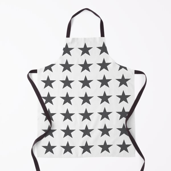 Item preview, Medium CHARCOAL GREY STARS on WHITE designed and sold by RachelMacht.