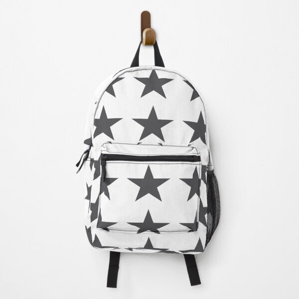 Item preview, Medium CHARCOAL GREY STARS on WHITE designed and sold by RachelMacht.