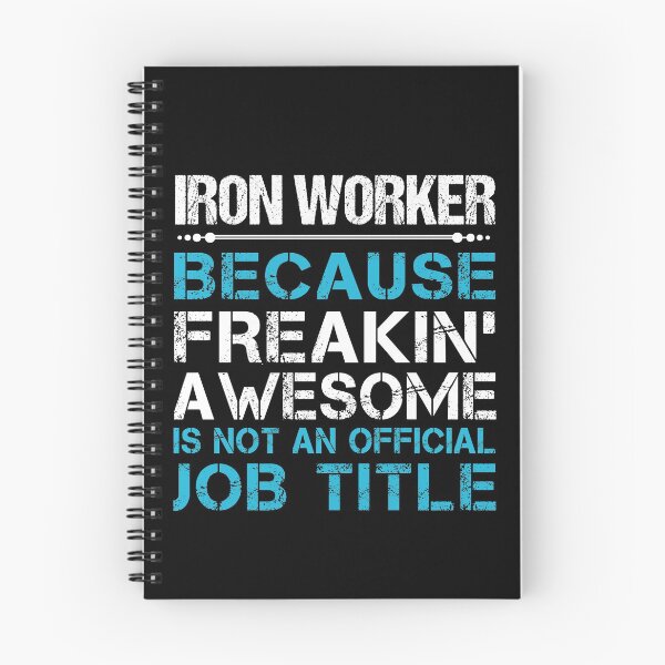 Item preview, Iron Worker T Shirt - Freaking Awesome Gift Item Tee designed and sold by ueenanerne.