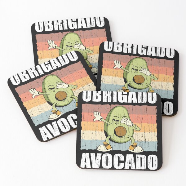 Item preview, National Avocado Day Design Obrigado Avocado designed and sold by justjonboy.