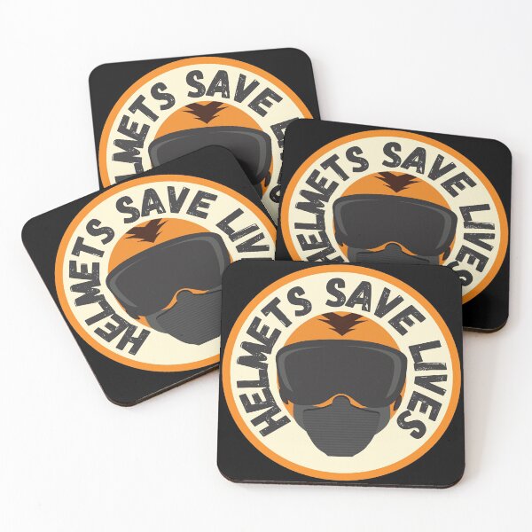Item preview, helmets save lives designed and sold by InsaneCorner.