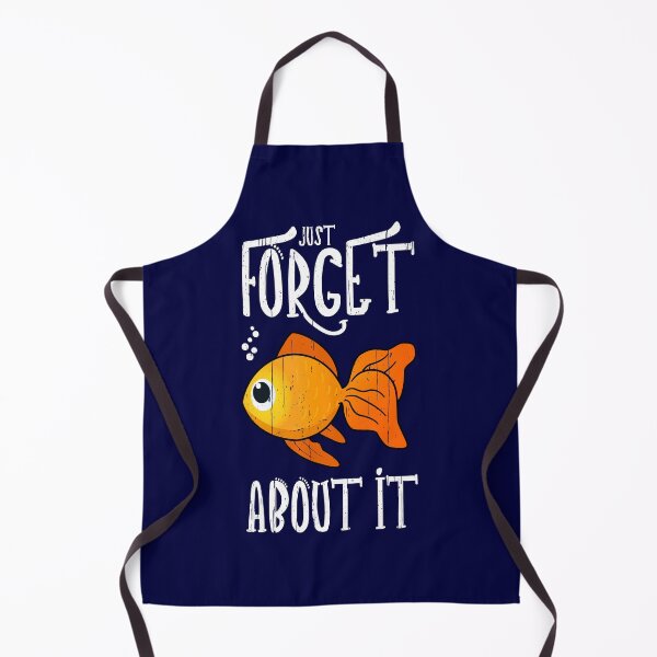 Item preview, Cute Goldfish: Just Forget About It designed and sold by Happy Puppy Print On Demand.