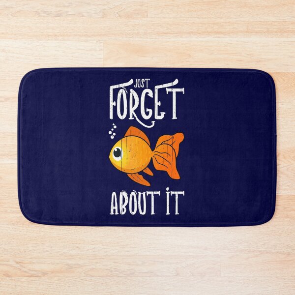Item preview, Cute Goldfish: Just Forget About It designed and sold by Happy Puppy Print On Demand.