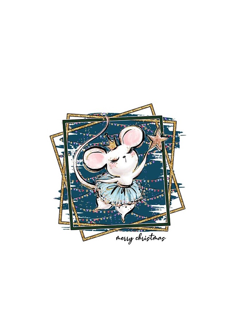 Thumbnail 5 of 5, iPhone Case, Merry Christmas Mouse designed and sold by ReesDesigns.