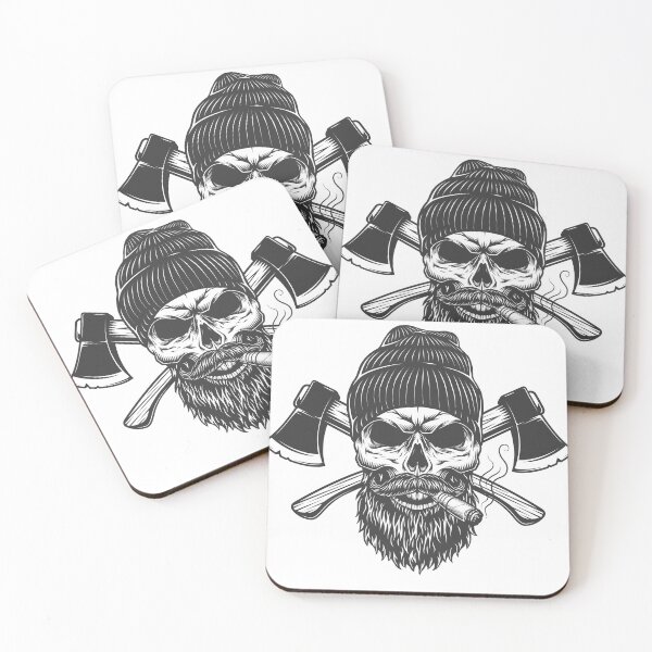 Item preview, Lumberjack Skull designed and sold by Divine Ease.