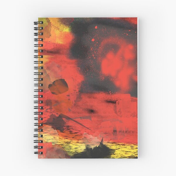 Item preview, Red Rage abstract art designed and sold by headtrackerart.