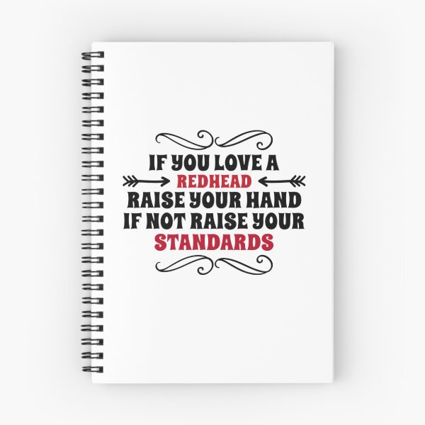 Item preview, If You Love A Redhead Raise Your Hand, If Not Raise Your Standards - Funny Redhead Ginger Humor Shirt designed and sold by ShirtTrendz.
