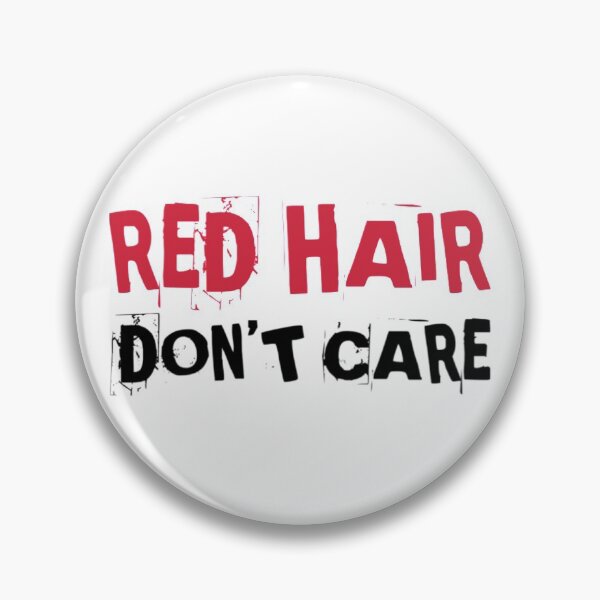 Item preview, Red Hair Don't Care - Funny Redhead Ginger Humor Shirt designed and sold by ShirtTrendz.