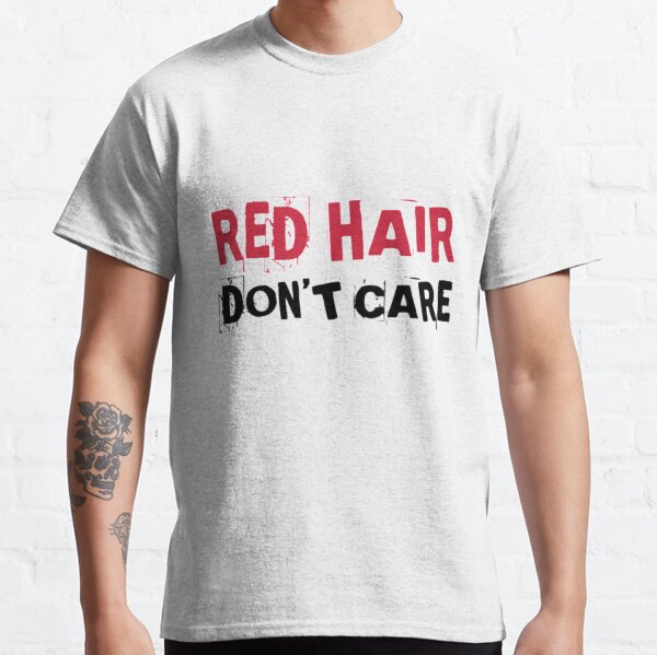 Gingembre et fière de gingembre cheveux Drôle Slogan T-shirt 