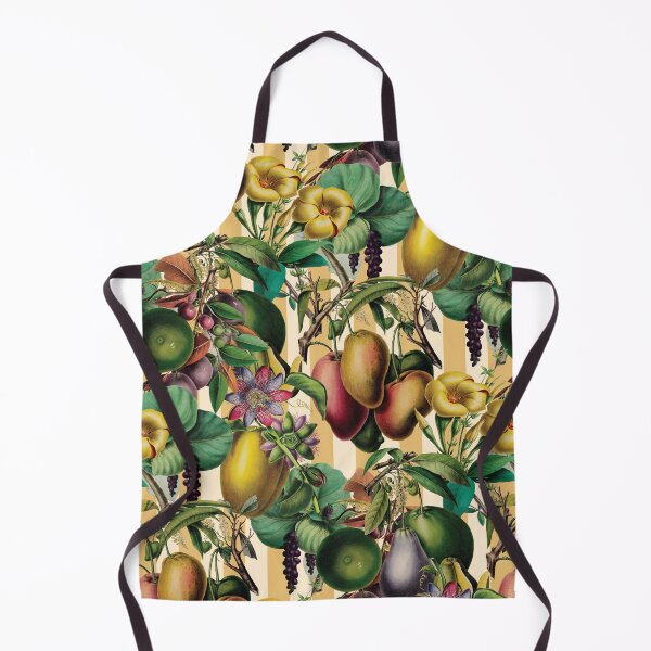 Item preview, Stone Fruit Vintage Garden Floral designed and sold by AntiqueImages.