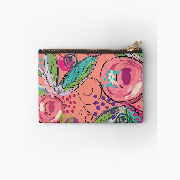 Item preview, Bright painted leaves and flowers designed and sold by Kathy-Bourque.
