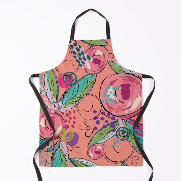 Item preview, Bright painted leaves and flowers designed and sold by Kathy-Bourque.
