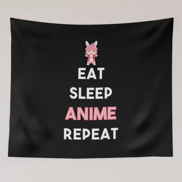 Artikelvorschau, Eat Sleep Anime Repeat entworfen und verkauft von JoyfulGate.