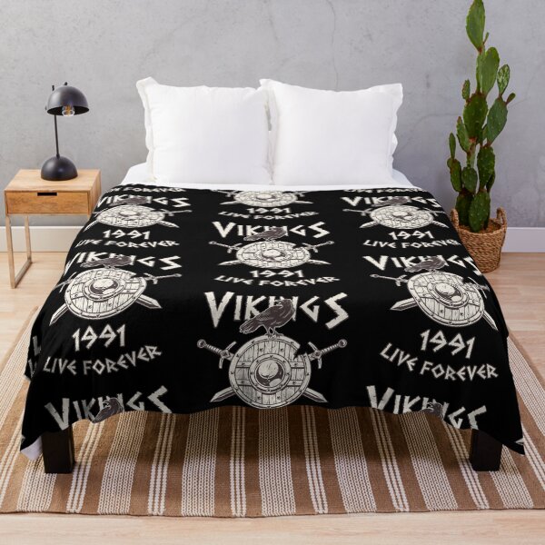 Item preview, Vikings Live Forever 1991 - Norse Birthday designed and sold by anziehend.
