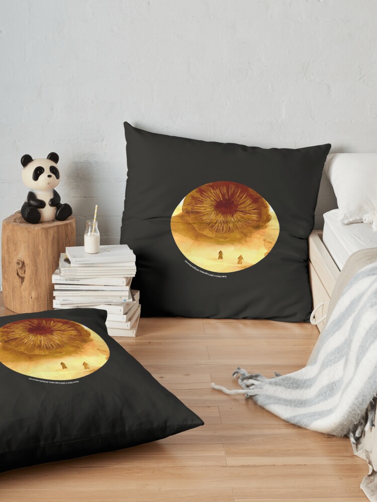 Alternate view of Dune 2020 / Inkpress Artwork Floor Pillow
