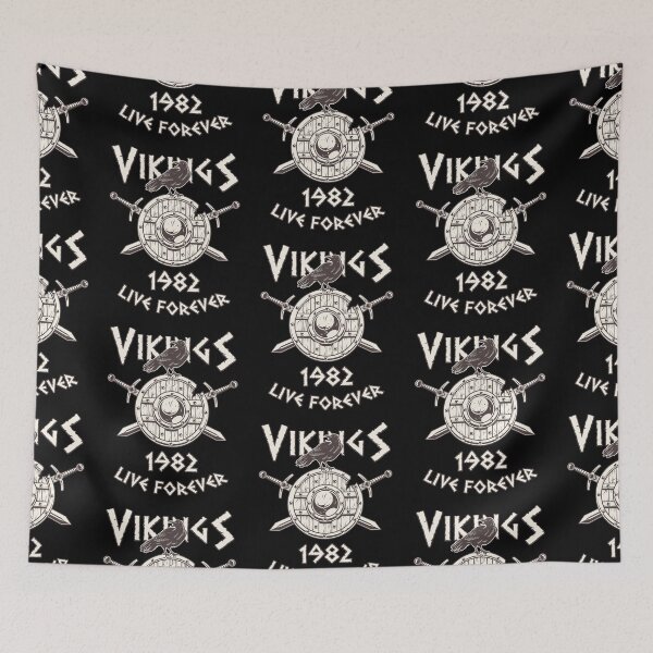 Item preview, Vikings Live Forever 1982 - Norse Birthday designed and sold by anziehend.