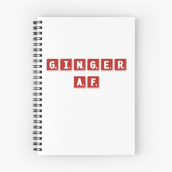 Item preview, Ginger AF - Funny Redhead Ginger Humor Shirt designed and sold by ShirtTrendz.