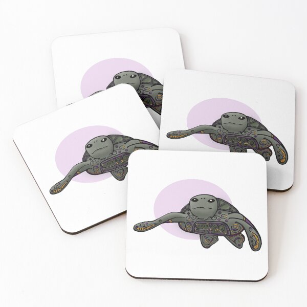 Item preview, Loggerhead Sea Turtle - Olive Green designed and sold by ASparkofMadness.