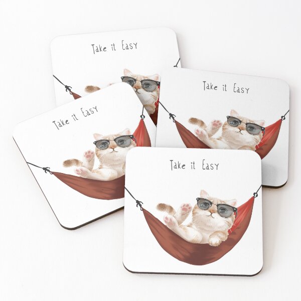 Item preview, Take It Easy Cat designed and sold by elcapitano12.