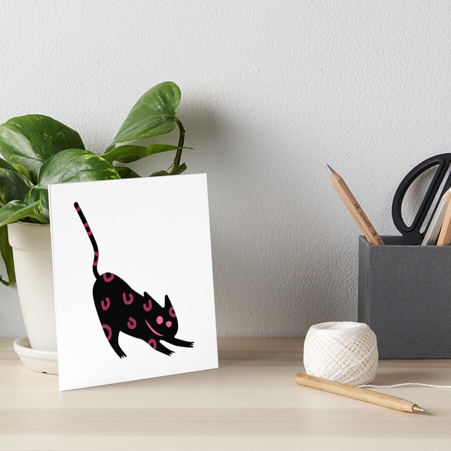 Item preview, Art Board Print designed and sold by Blue-Button.