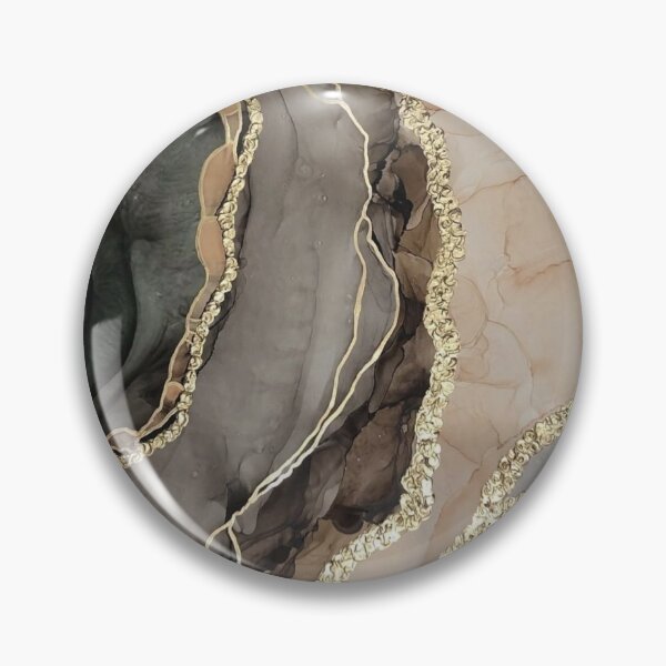 Item preview, cream, nudes and gold marble print designed and sold by HadeeeeL.