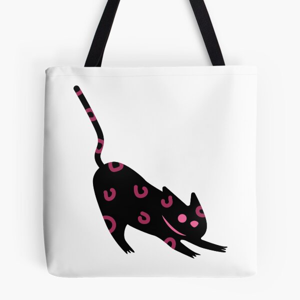 Item preview, Black Patterned Cat designed and sold by Blue-Button.
