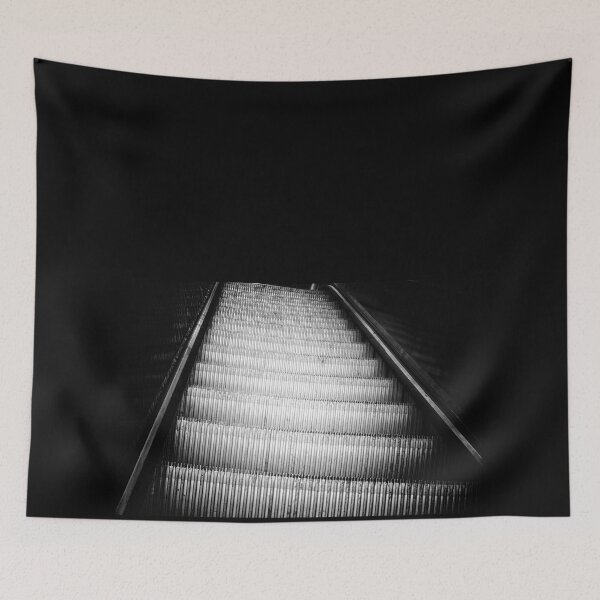Item preview, Dark Foreboding Escalator in Train Station designed and sold by Stephen Orsillo.