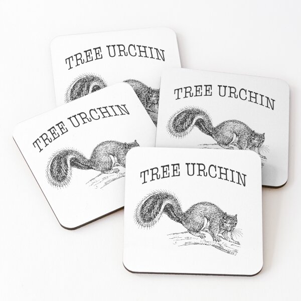 Item preview, Squirrels are Tree Urchins designed and sold by Kangavark.