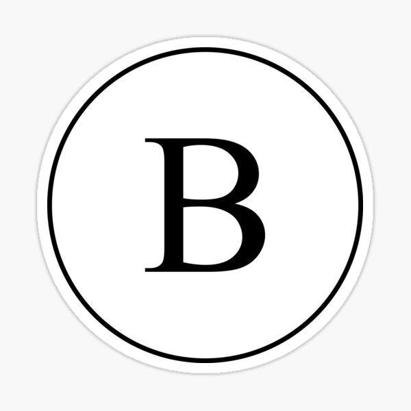 Item preview, Monogram B designed and sold by TraceWiley.