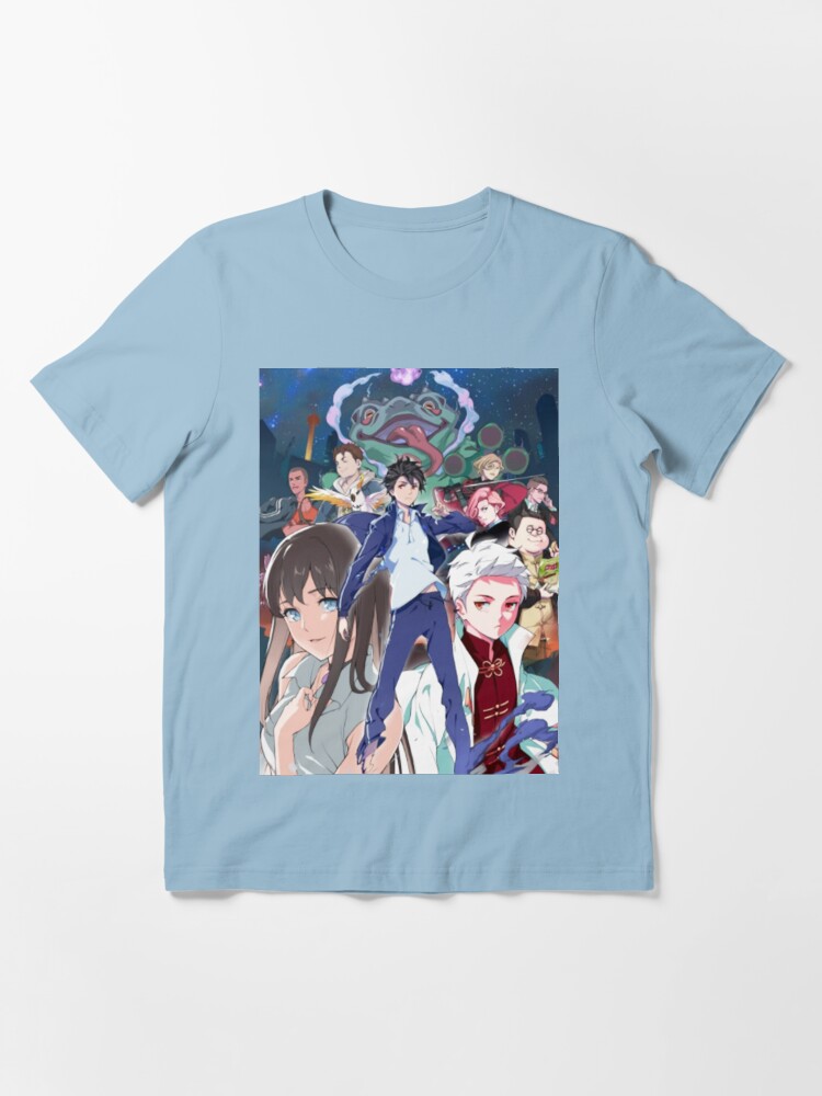 La Vie Quotidienne Du Roi Immortel Anime T-shirt « dessin animé la vie quotidienne du roi immortel », par yasien