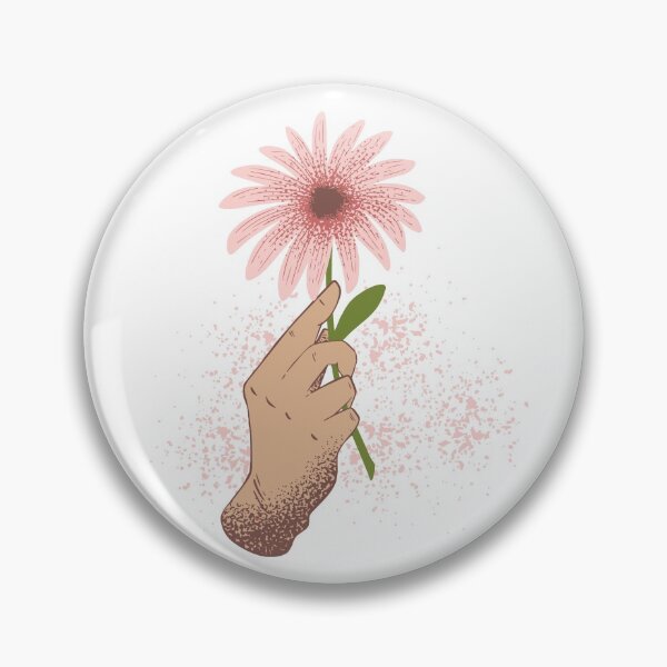 Aperçu de l'œuvre Tenir le tournesol rose créée et vendue par MIDDLX.