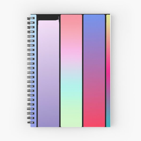 Item preview, best colored striped pillows, socks, notebooks,  designed and sold by Count Timer.