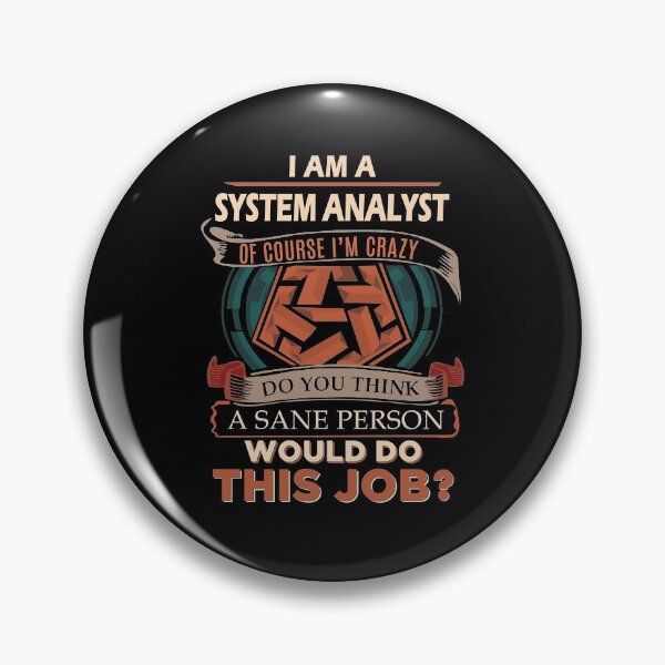 Artikelvorschau, System Analyst T-Shirt - Sane Person Geschenkartikel T-Shirt entworfen und verkauft von bramlettaw.
