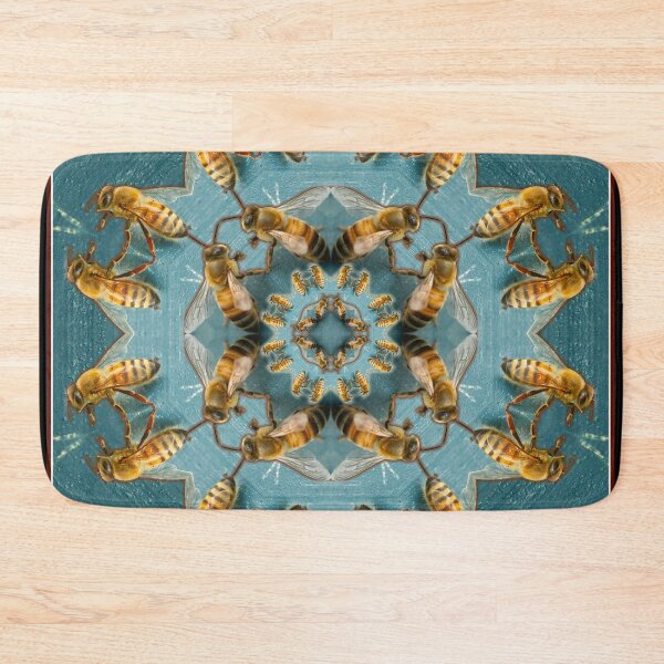 Item preview, Abejas en Hive Mandala designed and sold by Shannon McCarthy.