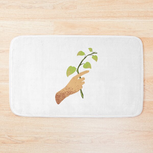 Item preview, Hand Holding Pothos Branch designed and sold by MIDDLX.
