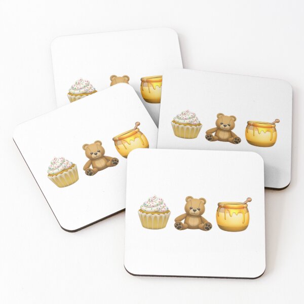 Item preview, Cupcake Honey Bear | HappyFaceCo designed and sold by HappyFaceCo.