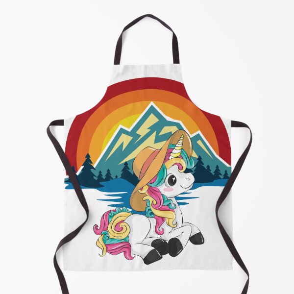 Item preview, Cute Unicorn Chilled Retro Sunset designed and sold by darikamc.