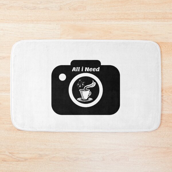 Item preview, All i need is my coffee and my camera designed and sold by AKMarkethub.